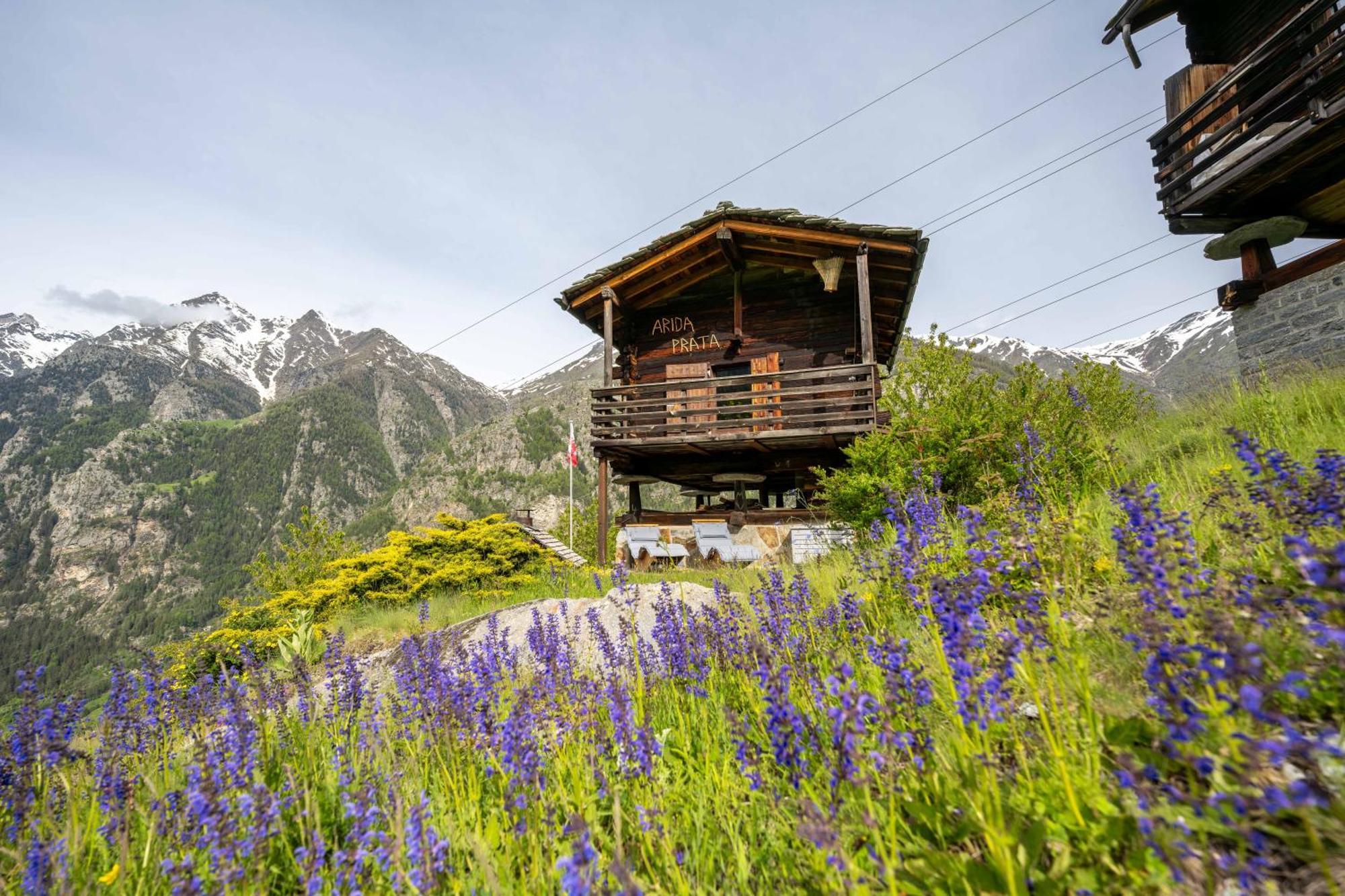 Kornstadel "Arida Prata" Grächen Exterior foto
